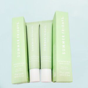 Sweet Mint (2pack) Summer Fridays Lip Butter Balm Conditioning Lip Mask New box